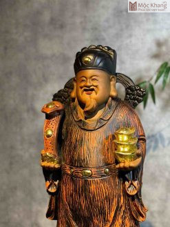 Tượng Thần Tài Gỗ Hương