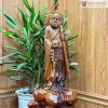 Tượng Đạt Ma Khất Thực Gỗ Sưa