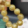 Vong Tay Da Thach Anh Toc Vang Duong Kinh Hat 12.6mm 4