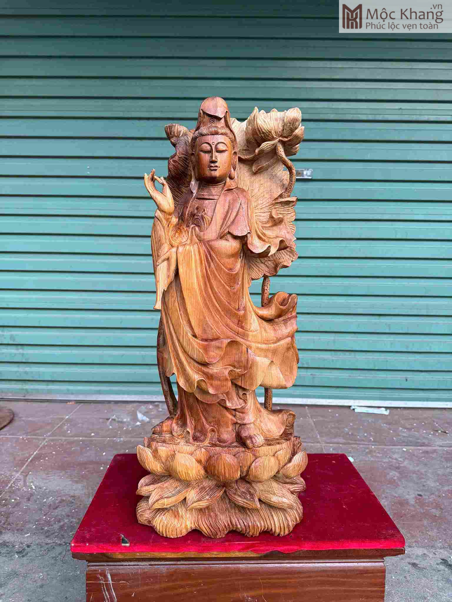 tuong-phat-ba-quan-am-go-ngoc-am-cao-68-ngang-28-sau-16-cm (1)_1_11zon Tượng Phật Bà Quan Âm Gỗ Ngọc Am