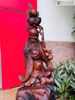 Tượng Thọ Tiên Gỗ Trắc