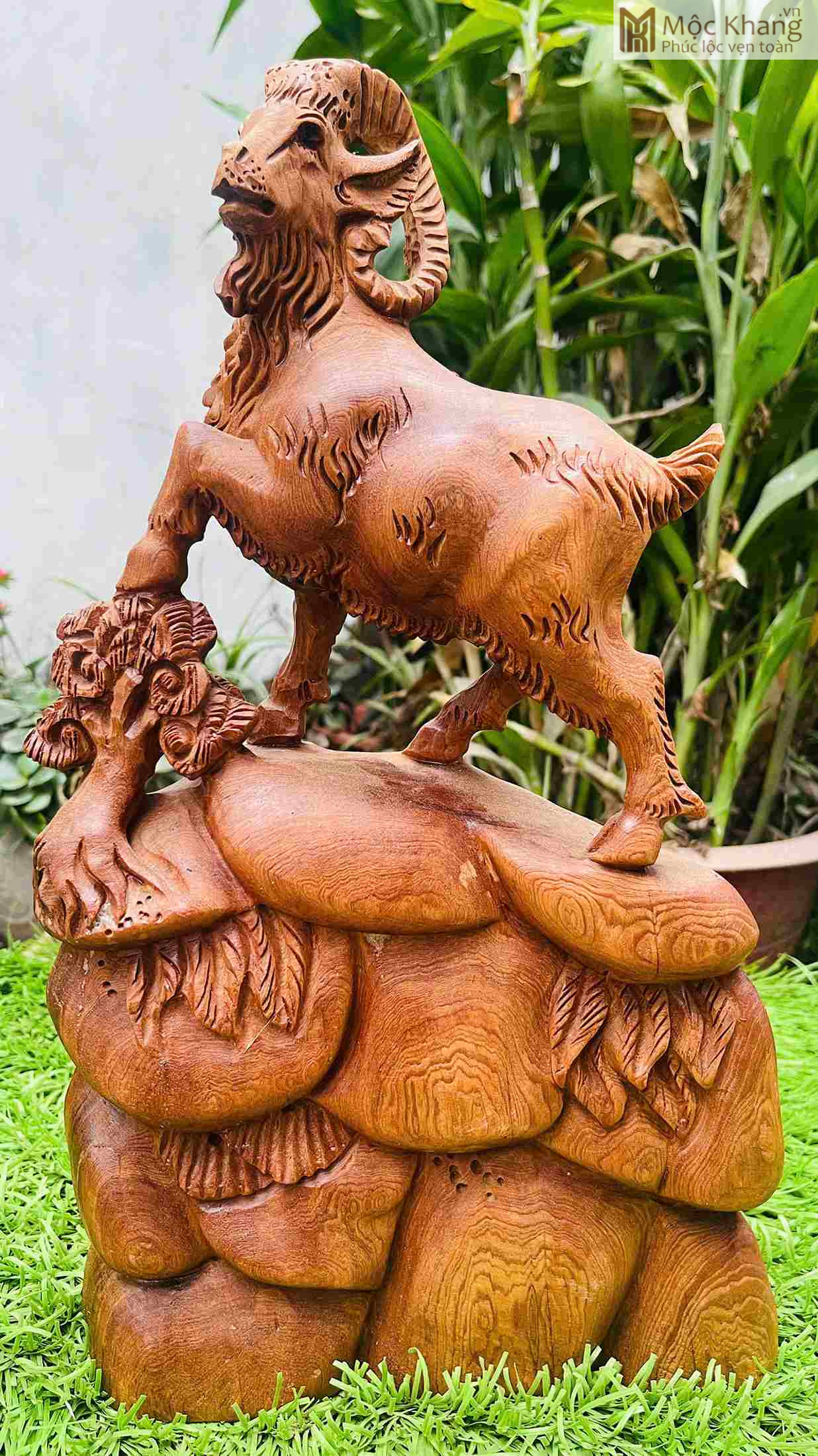 Tượng Nhất Dương Gỗ Ngọc Am Cao 39 Ngang 23 Sâu 10 (cm) (1)_1 Tượng Nhất Dương Gỗ Ngọc Am