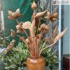 Binh Hoa Sen Go Ngoc Am Cao 82 Ngang 66 Sau 55 cm 2