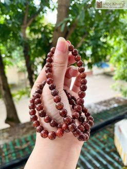 Chuỗi Đá Thạch Anh Tóc Đỏ