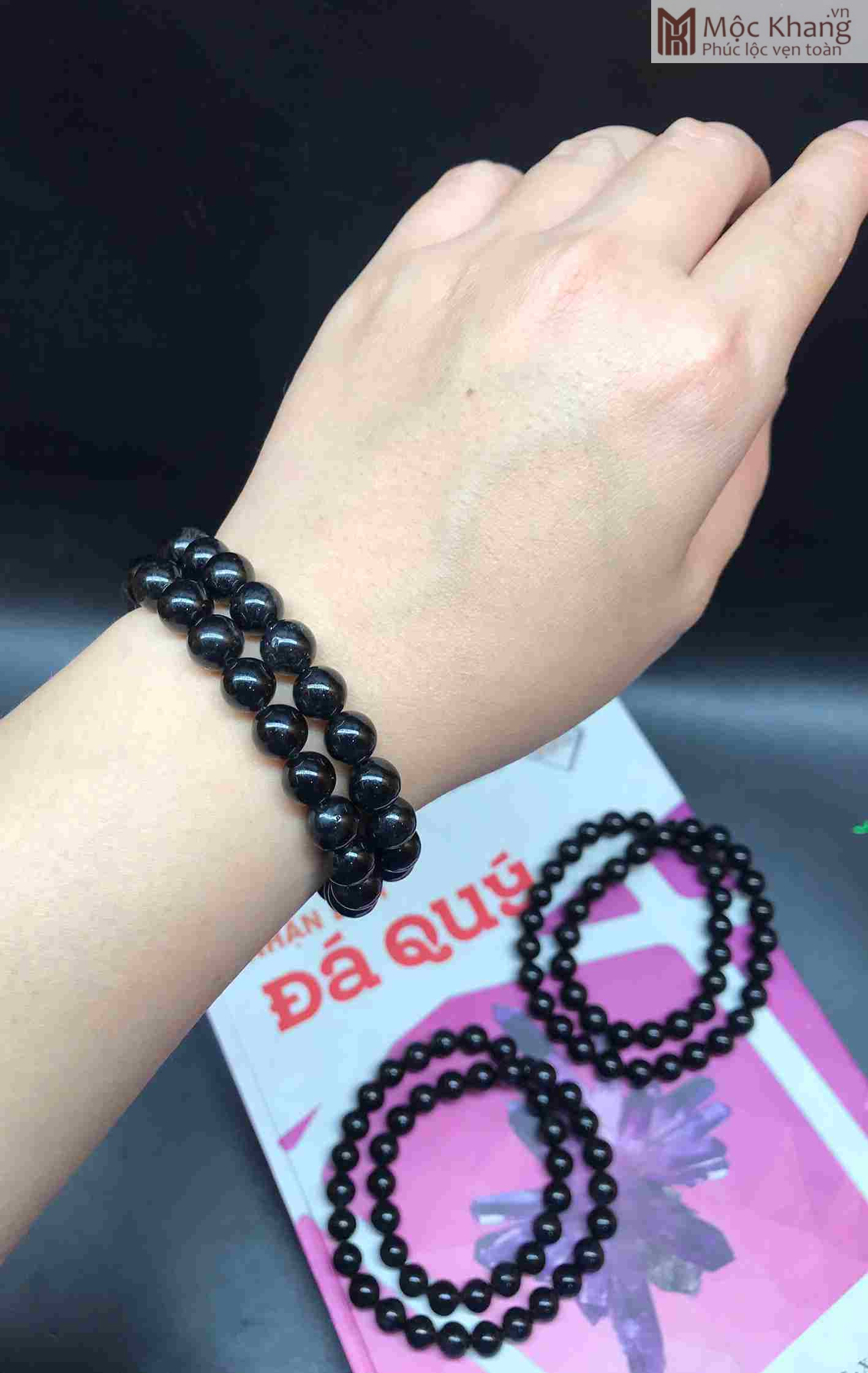 Chuỗi Quấn Đôi Đá Thạch Anh Tóc Đen Đường Kính 8-8.3 (mm) (1)_1 Chuoi Quan Doi Da Thach Anh Toc Den Duong Kinh 8 8.3 mm 1 1