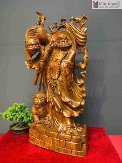 Đạt Ma Sư Tổ Gỗ Hương