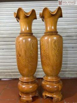 Lục Bình Gỗ Ngọc Am Cao 155 Đường Kính 41 (cm)