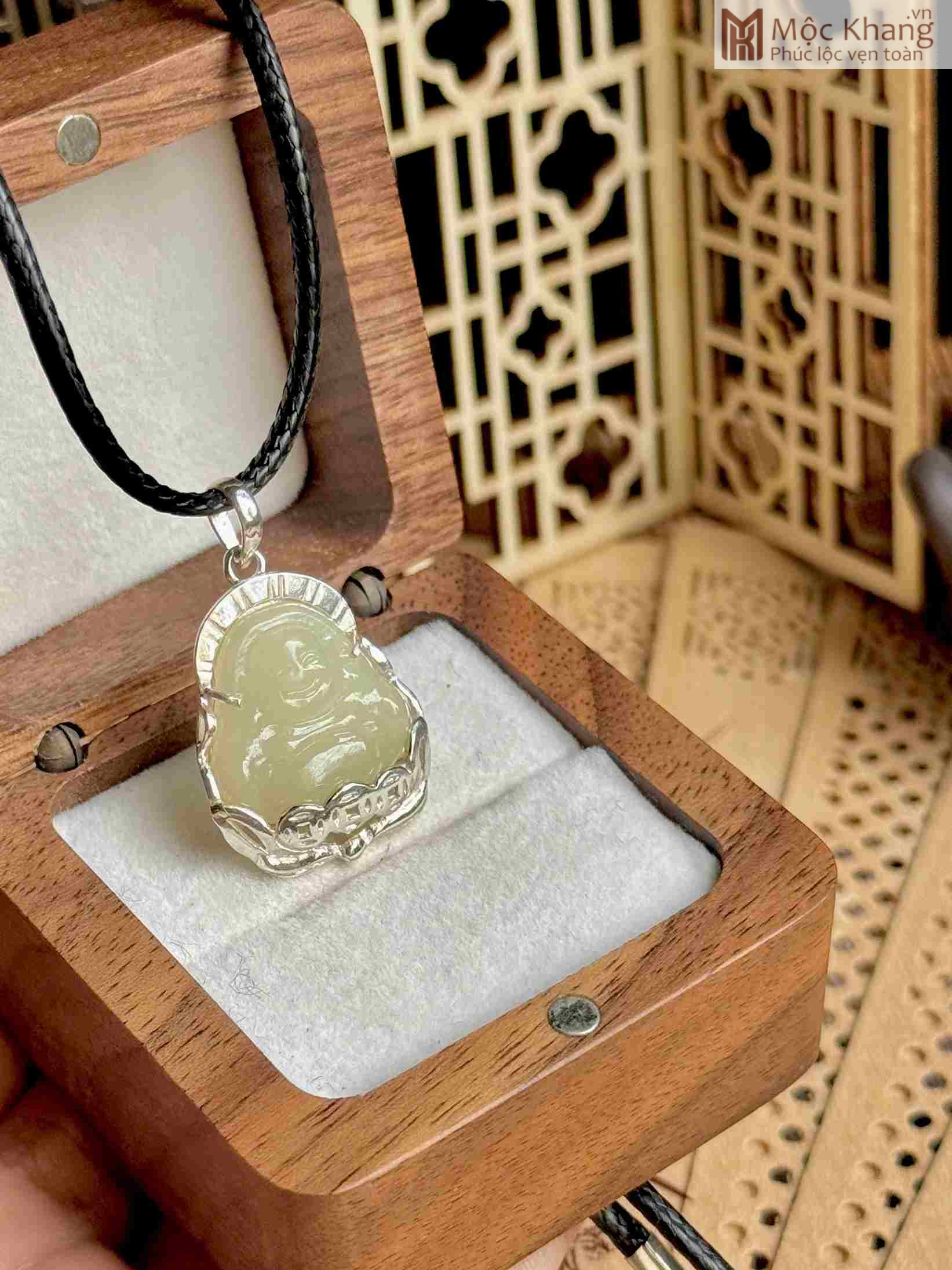 Mặt Di lặc Ngọc Onyx Xanh Cao 2,3 Ngang 2 (cm) (1)_1 Mat Di lac Ngoc Onyx Xanh Cao 23 Ngang 2 cm 1 1