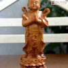 Tác Phẩm Chú Tiểu Gỗ Bách Xanh
