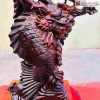 Tuong Ca Chep Hoa Rong Go Trac Cao 65 Ngang 36 Sau 18 cm 4 3