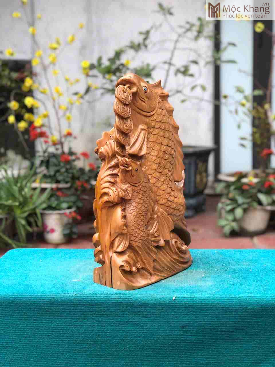 Tượng Con Cá Gỗ Ngọc Am Cao 50 Ngang 36 Sâu 15 Kỷ Cao 15 (cm) (1)_1 Tuong Con Ca Go Ngoc Am Cao 50 Ngang 36 Sau 15 Ky Cao 15 cm 1 1