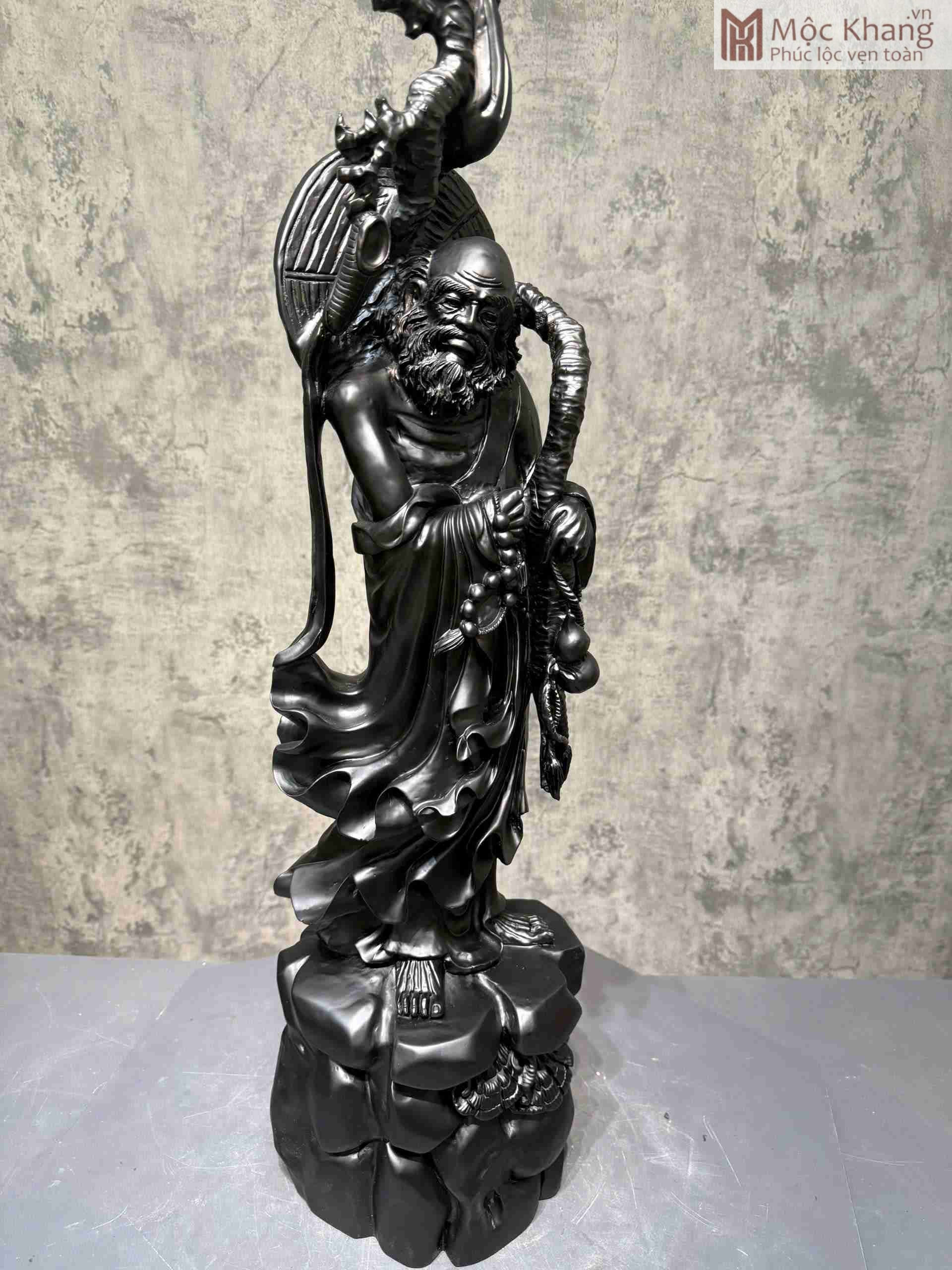 Tượng Đạt Ma Giáo Hóa Gỗ Mun Sừng Cao 83 Ngang 23 Sâu 20 (cm) (5)_5 Tuong Dat Ma Giao Hoa Go Mun Sung Cao 83 Ngang 23 Sau 20 cm 5 5