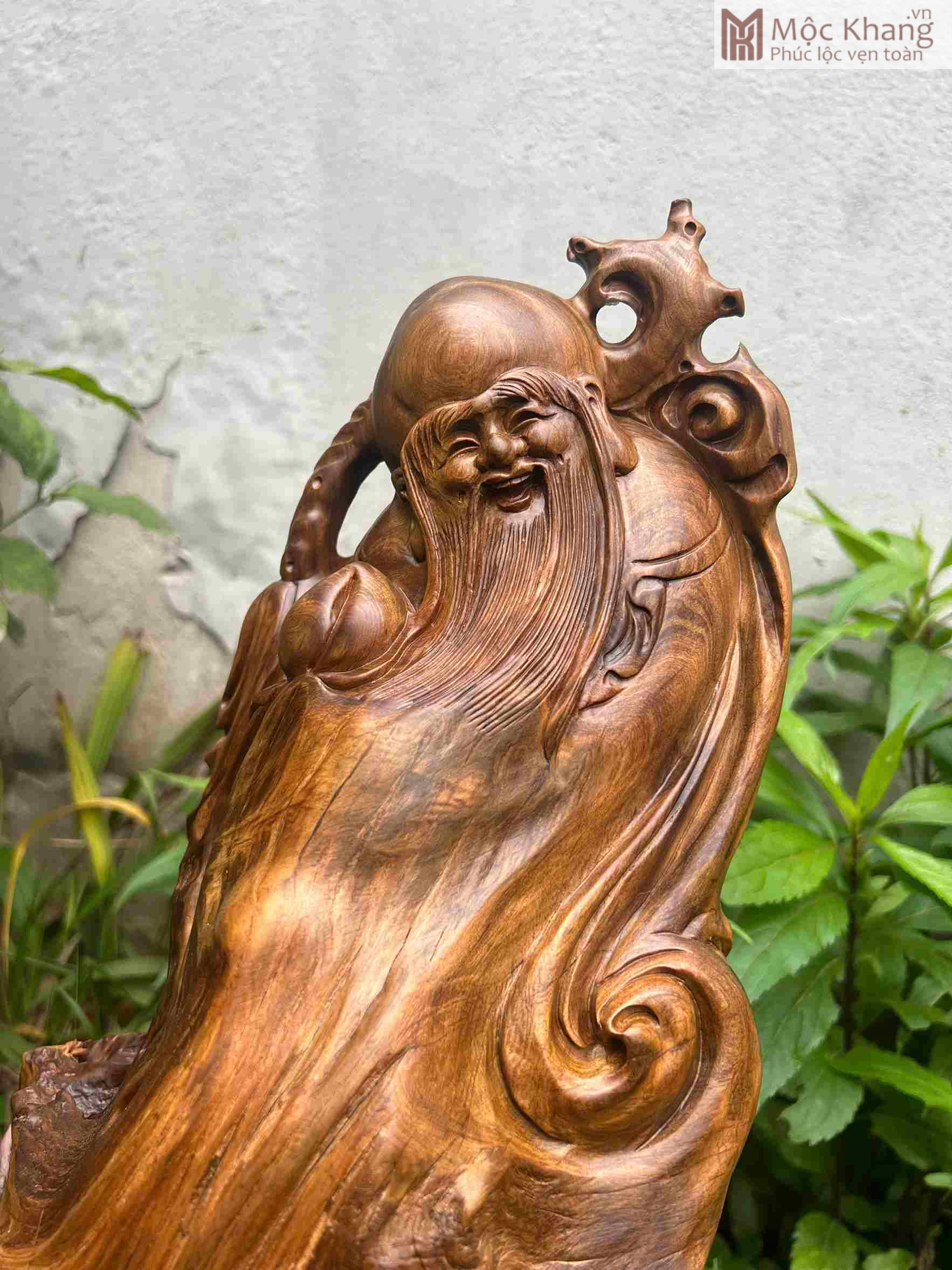 Tượng Ông Thọ Gỗ Bách Xanh Cao 32 Ngang 20 Sâu 18 (cm) (1)_2 Tuong Ong Tho Go Bach Xanh Cao 32 Ngang 20 Sau 18 cm 1 2