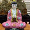 Tượng Quan Âm Bồ Tát Đá Bạch Ngọc