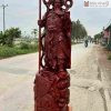 Tượng Quan Công Gỗ Tử Đàn Cao 120 Ngang 35 Sâu 31 (cm)
