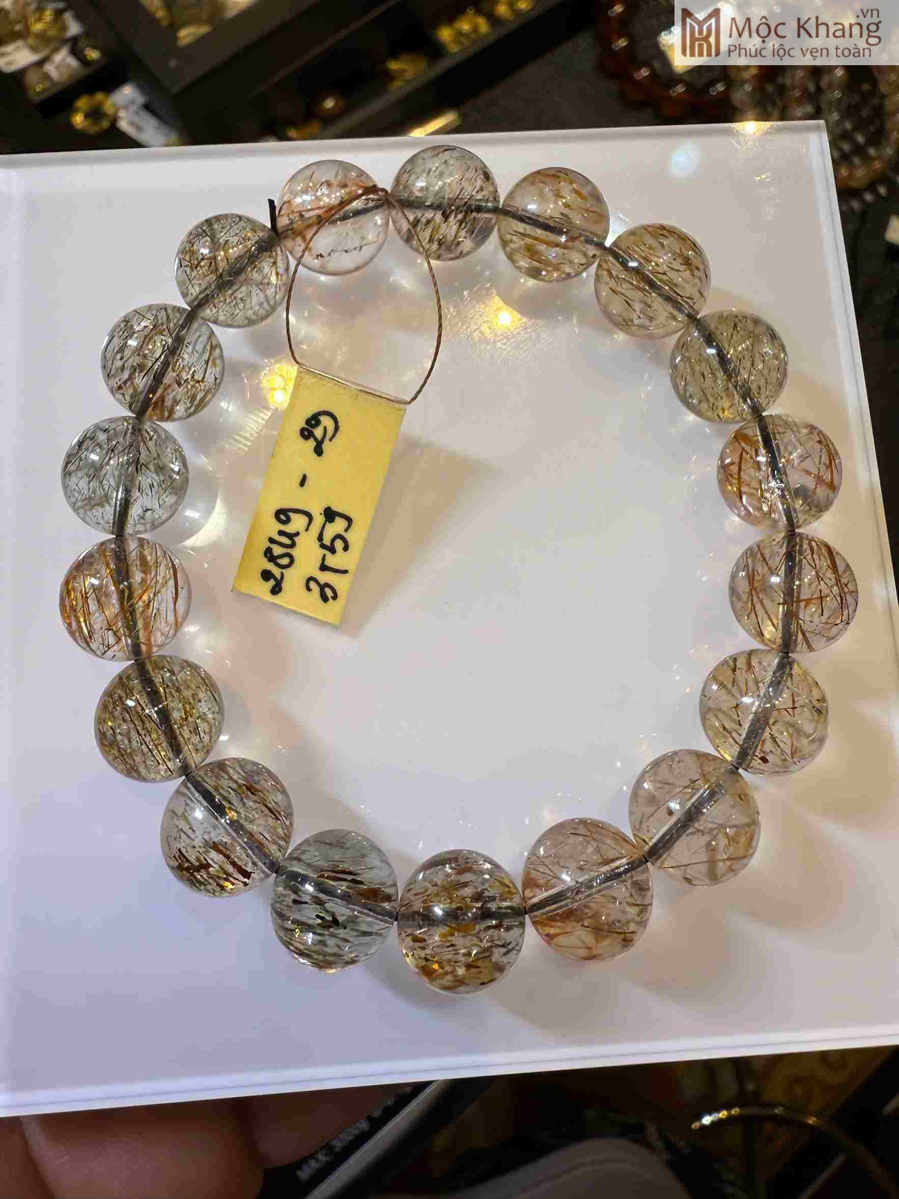 Vòng Tay Đá Thạch Anh Đường Kính 12.2 (mm) (2)_2