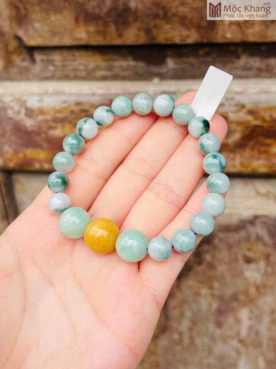 Vòng Tay Ngọc Cẩm Thạch Đường Kính 13,5 (mm)_1 Vòng Tay Ngọc Cẩm Thạch
