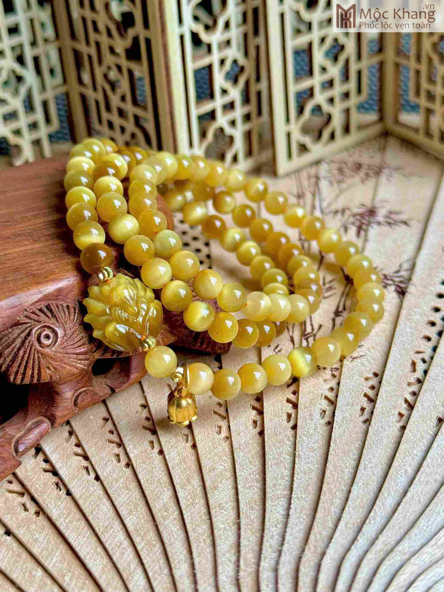 Chuỗi Đá Mắt Hổ (Tiger Eye ) Đường Kính 6 (mm) (1)_1 Chuoi Da Mat Ho Tiger Eye Duong Kinh 6 mm 1 1