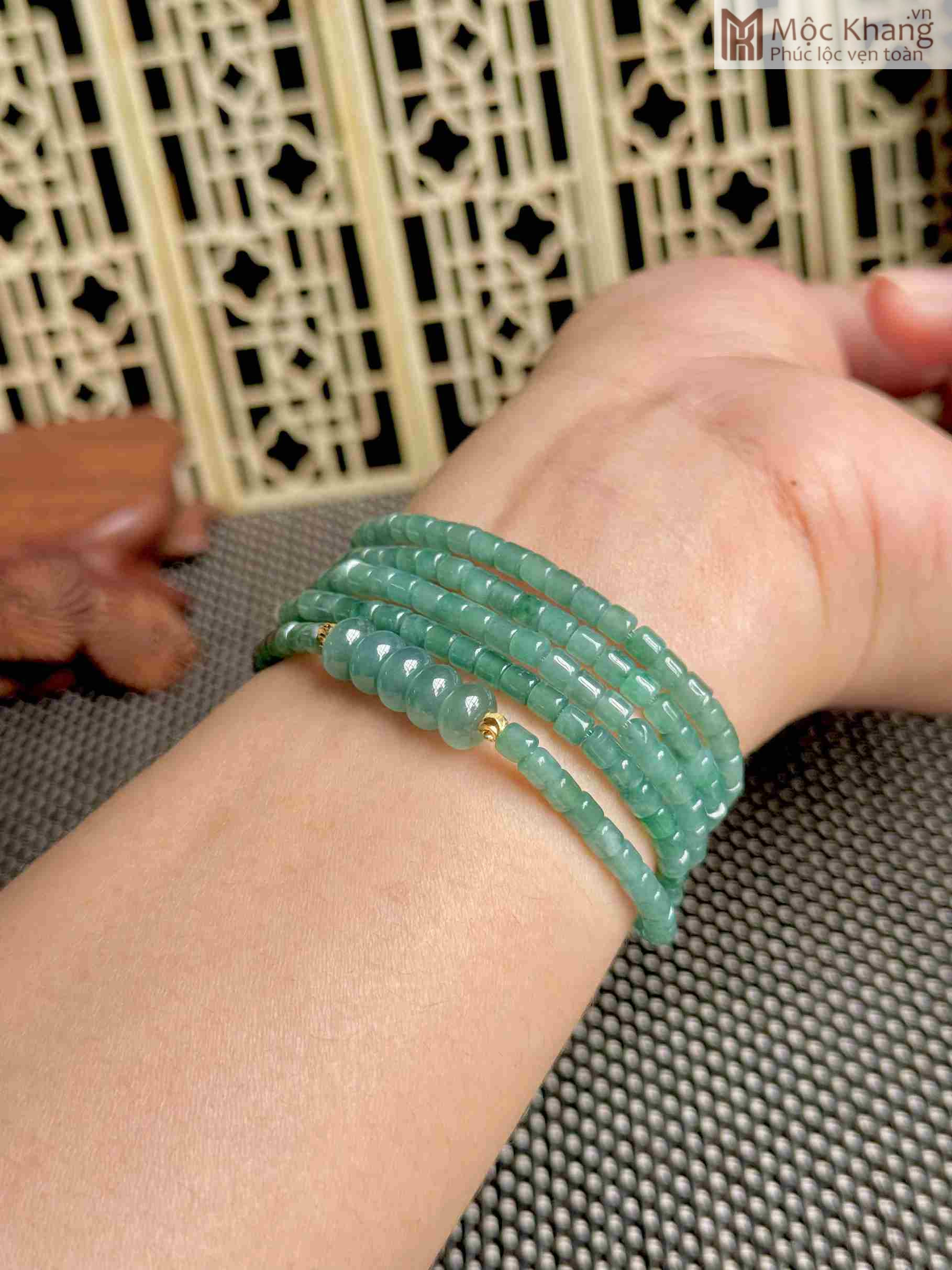 Chuỗi Ngọc Lam Ngọc Đường Kính 3.5 (mm) (1)_1