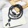 Chuoi Thach Anh Toc Den Duong Kinh 4 mm 1 1