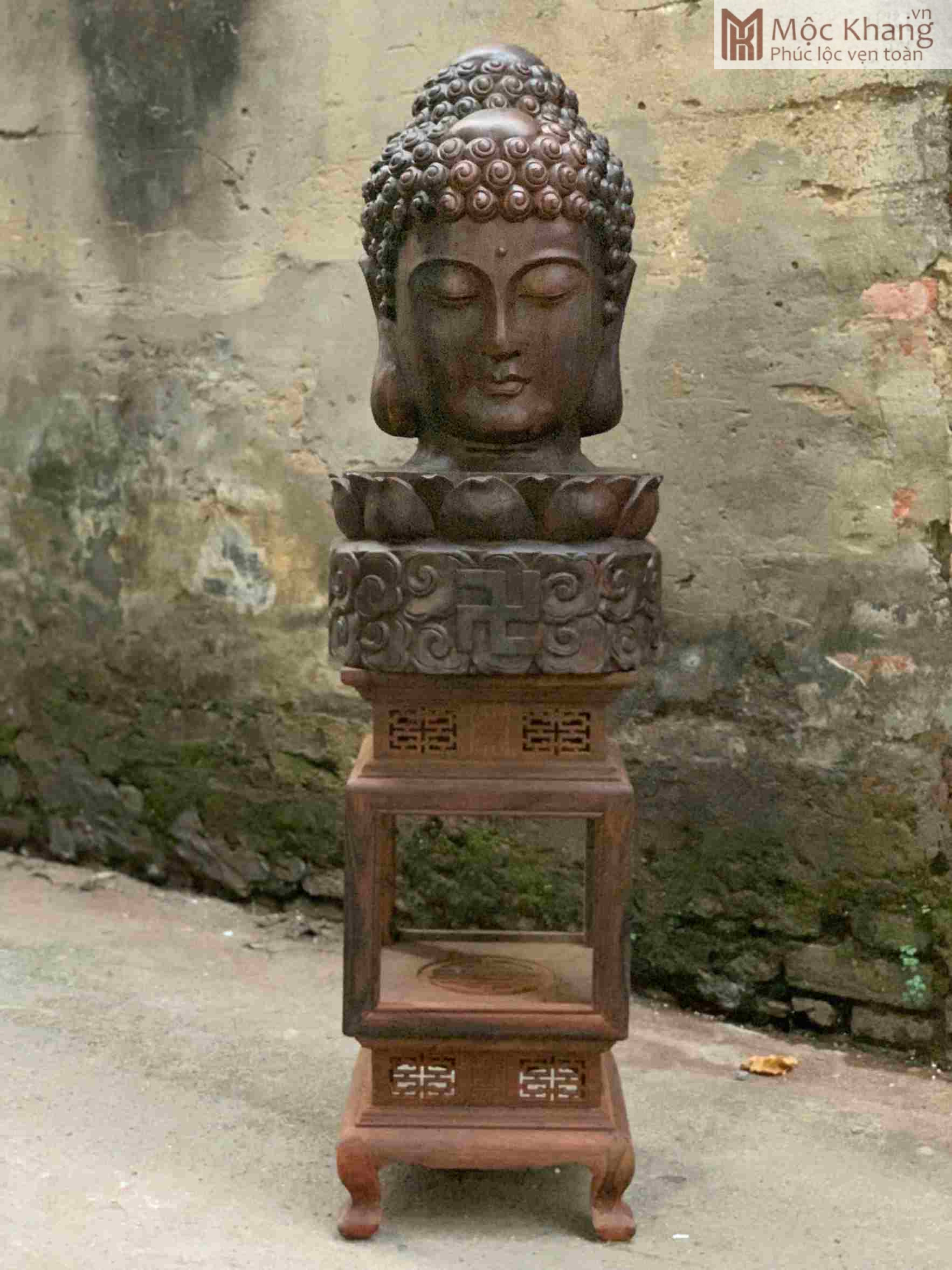 Diện Phật Gỗ Trắc Cao 65 Ngang 35 Sâu 35 (cm) (1)_1 Dien Phat Go Trac Cao 65 Ngang 35 Sau 35 cm 1 1