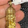 Mat Day Chuyen Quan Am Da Thach Anh Toc Vang Cao 32 Ngang 13.58 Sau 9 cm 3 3