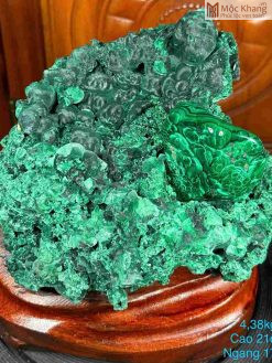 Tinh Thể Đá Khổng Tước (Malachite)
