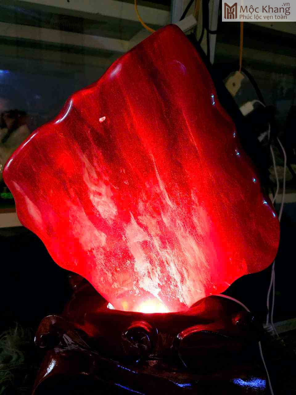 Trụ Thủy Tinh Núi Lửa Cao 45 Ngang 34 (cm) (1)_1