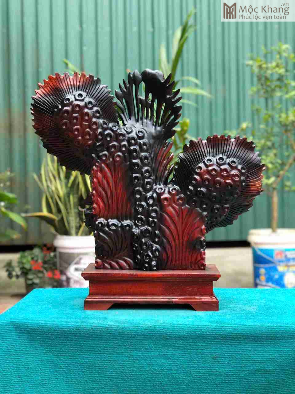 Tượng Cá Xiêm Gỗ Trắc Cao 61 Ngang 60 Sâu 15 (cm) (2)_2 Tuong Ca Xiem Go Trac Cao 61 Ngang 60 Sau 15 cm 2 2