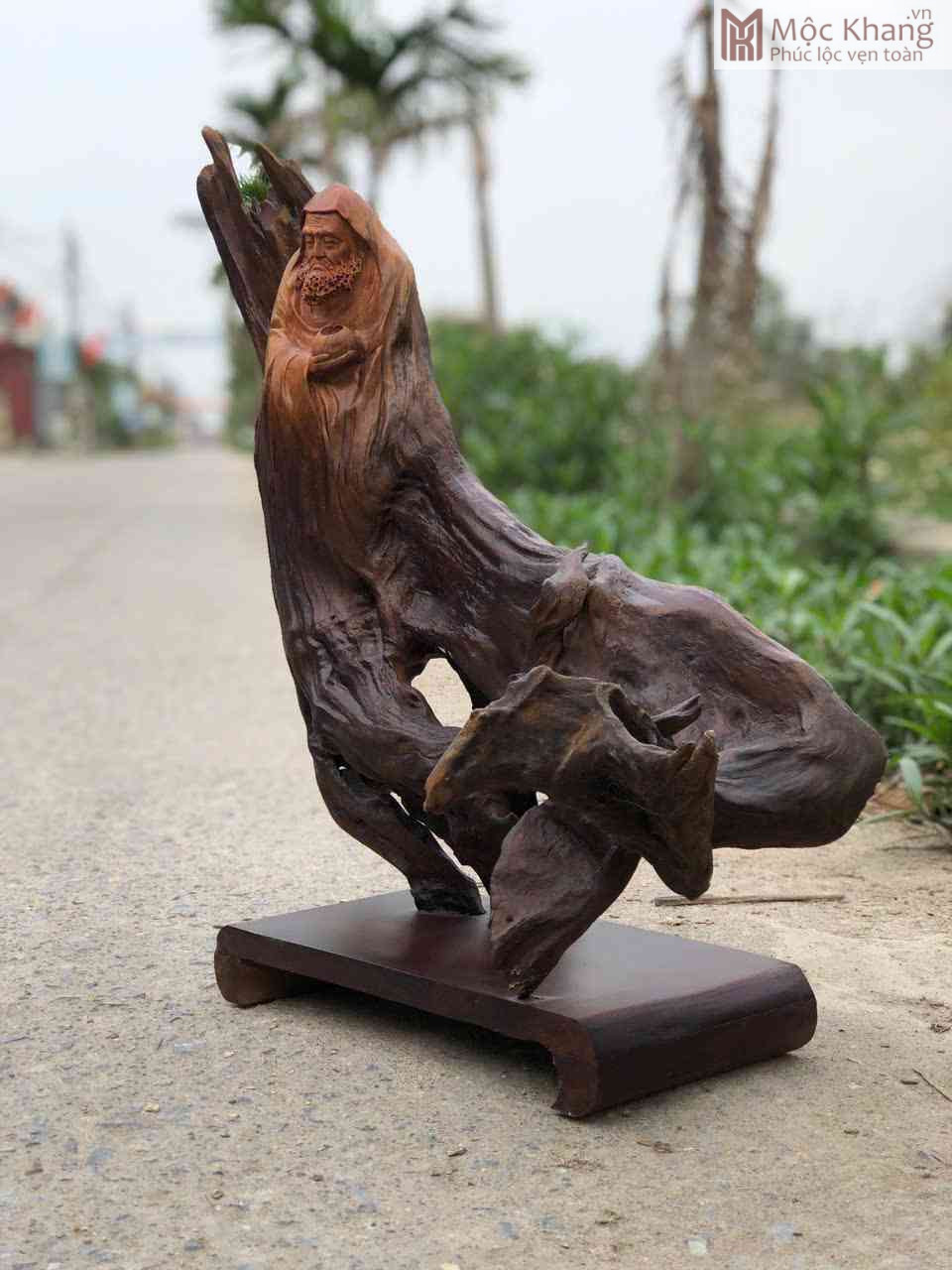 Tượng Đạt Ma Sư Tổ Gỗ Lũa Cao 56 Ngang 59 Sâu 23 (cm) (3)_3 Tuong Dat Ma Su To Go Lua Cao 56 Ngang 59 Sau 23 cm 3 3