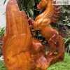 Tuong Ngua Phong Thuy Nhat Ma Phi Thien Go Huong Cao 59 Ngang 56 Sau 21 cm 3 3