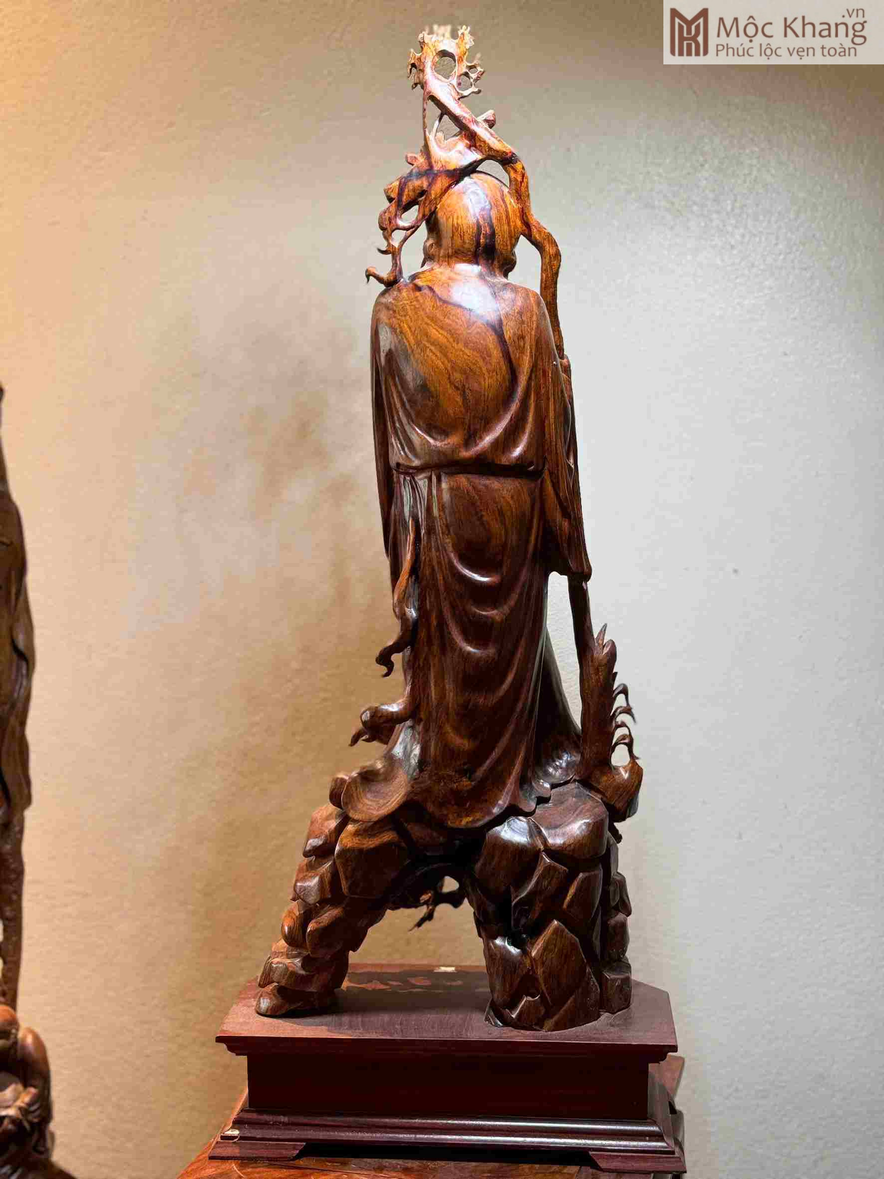 Tượng Ông Thọ Gỗ Sưa Cao 76 Ngang 31 Sâu 16 (cm) (3)_3 Tuong Ong Tho Go Sua Cao 76 Ngang 31 Sau 16 cm 3 3