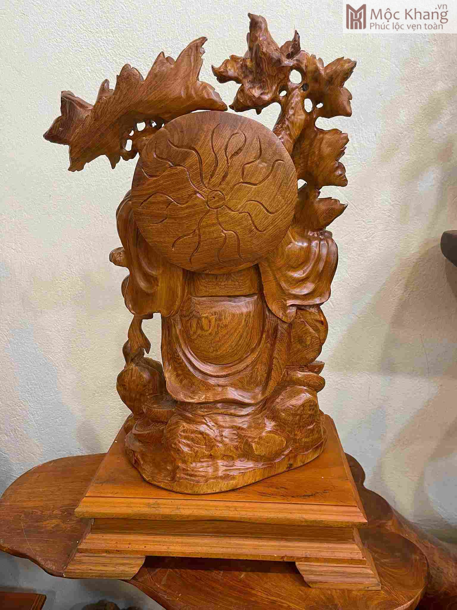 Tượng Phật Di Lặc Gỗ Hương Cao 63 Ngang 36 Sâu 21 (cm) (2)_2 Tuong Phat Di Lac Go Huong Cao 63 Ngang 36 Sau 21 cm 2 2