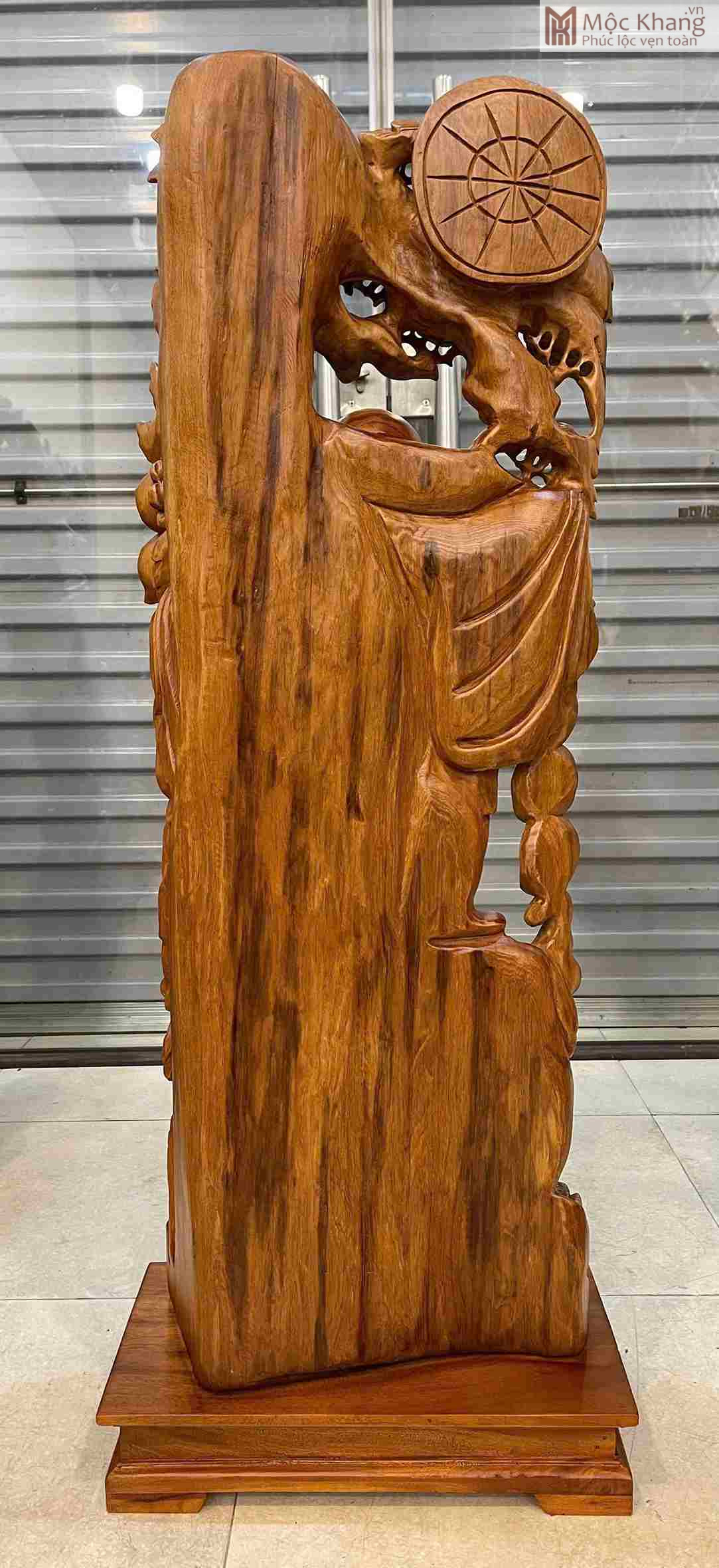 Tượng Phật Di Lặc Gỗ Ngọc Am Cao 107 Ngang 38 Sâu 18 (cm) (2)_2 Tuong Phat Di Lac Go Ngoc Am Cao 107 Ngang 38 Sau 18 cm 2 2