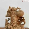 Tuong Phat Di Lac Go Ngoc Am Cao 52 Ngang 42 Sau 22 cm 3 3