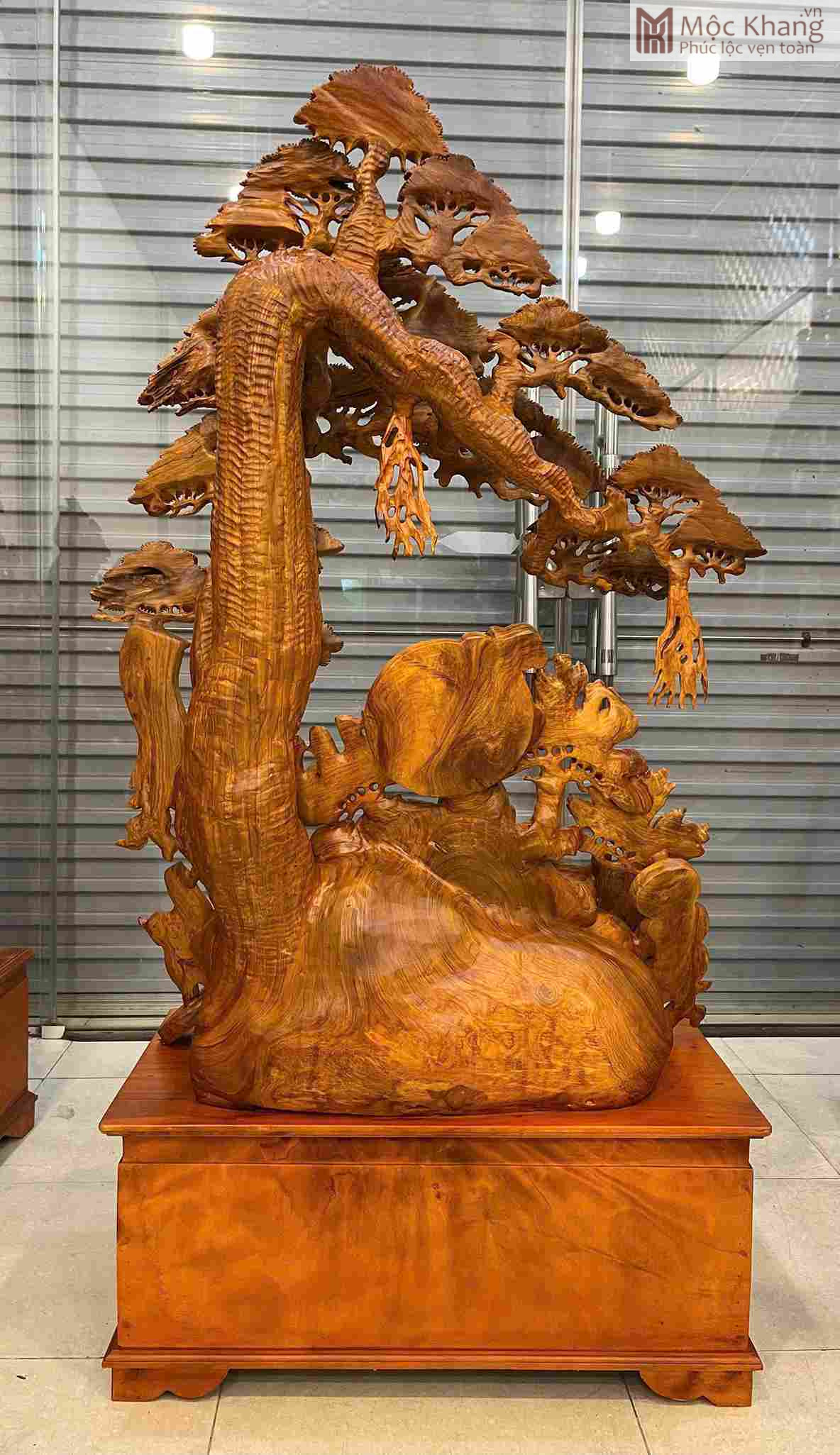 Tượng Phật Di Lặc Ngũ Phúc Gỗ Hương Cao 162 Ngang 90 Sâu 40 (cm) (2)_2 Tuong Phat Di Lac Ngu Phuc Go Huong Cao 162 Ngang 90 Sau 40 cm 2 2