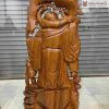 Tuong Phat Di lac Go Ngoc Am Cao 115 Ngang 50 Sau 22 cm 2 2