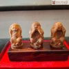 Tượng Tam Không Gỗ Hoàng Đàn