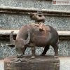 Tượng Trâu Phong Thủy Gỗ Trắc