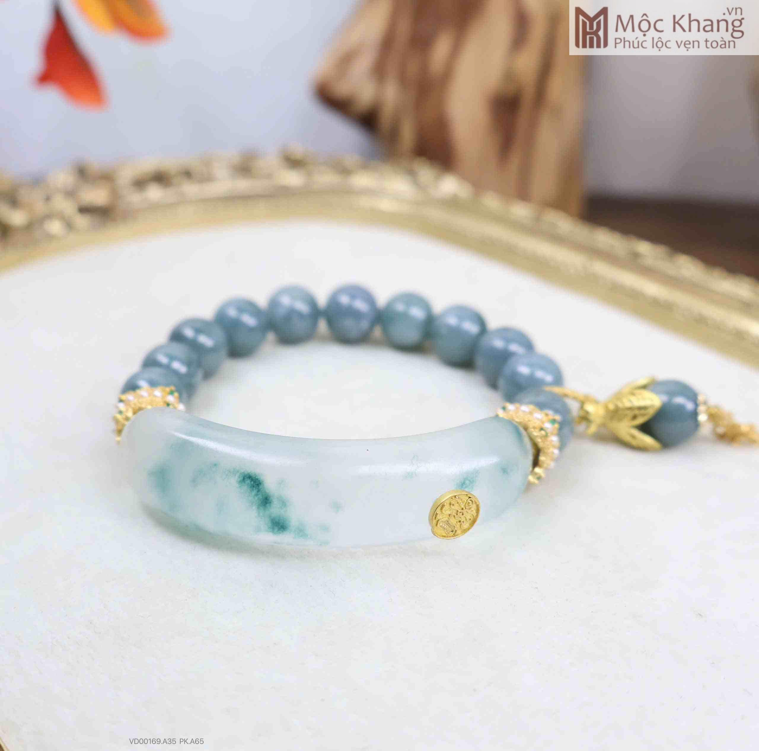 Vòng Tay Đá Lam Ngọc (1)_1 Vòng Tay Đá Lam Ngọc