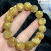 Vong Tay Da Thach Anh Toc Vang Duong Kinh 14 14.5 mm 2 2 2