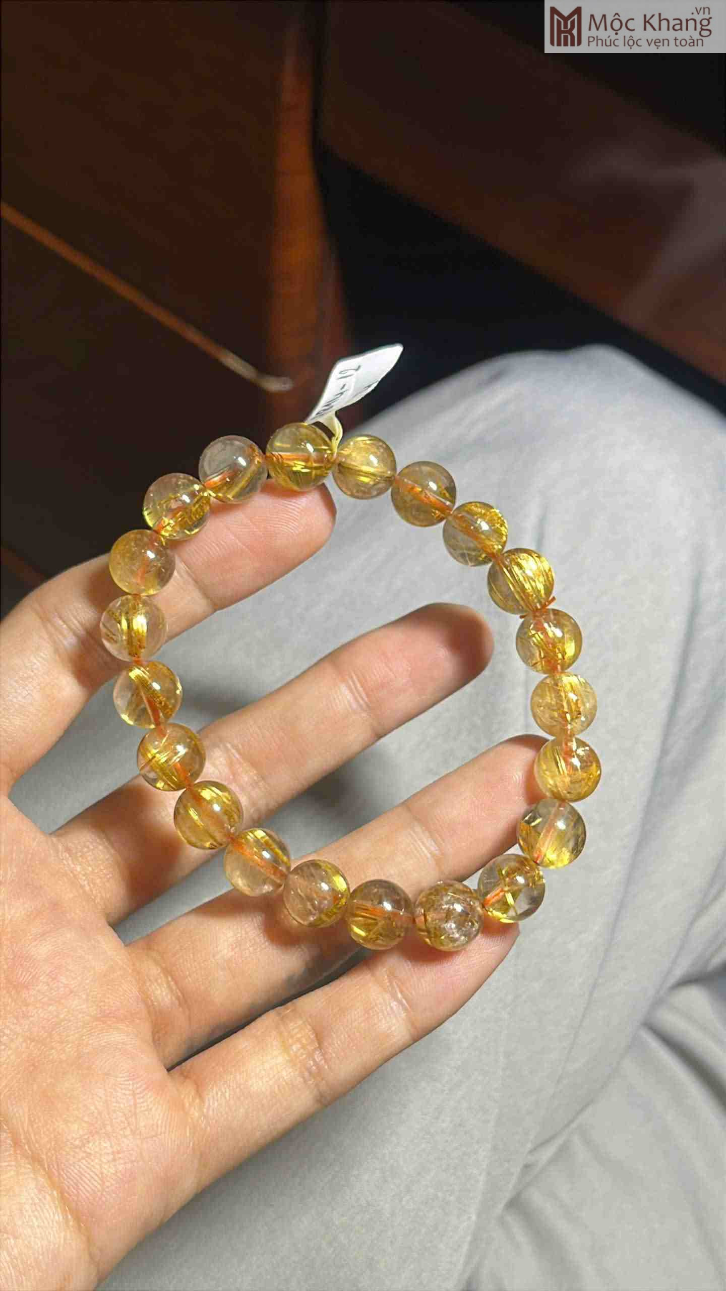 Vòng Tay Đá Thạch Anh Tóc Vàng Đường Kính 7.7 (mm) (2)_3 Vong Tay Da Thach Anh Toc Vang Duong Kinh 7.7 mm 2 3