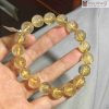 Vong Tay Da Thach Anh Toc Vang Duong Kinh 9.6 mm 2 2
