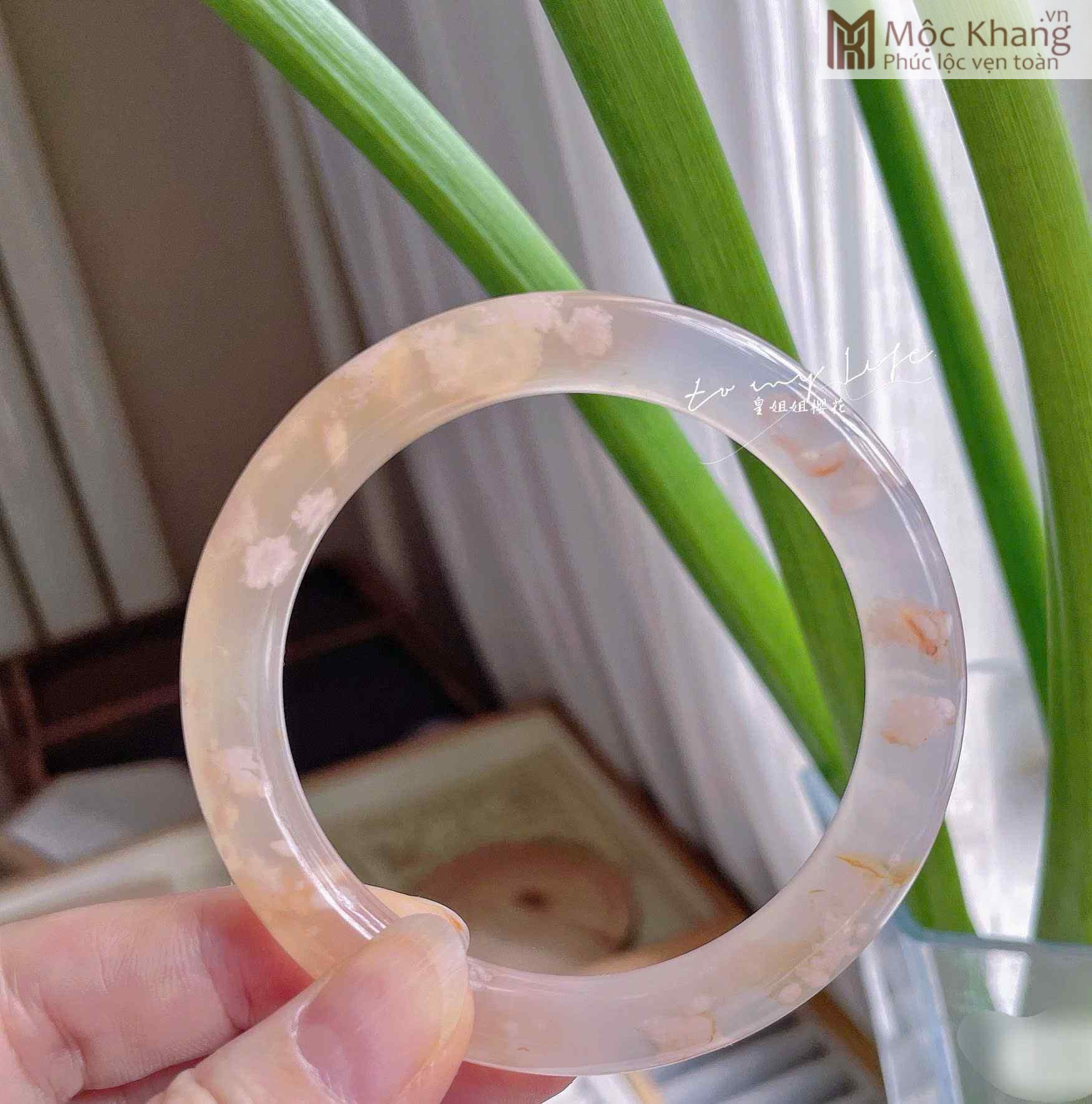 Vòng Tay Mã Não Hoa Anh Đào Ni 55 (mm) (1)_1