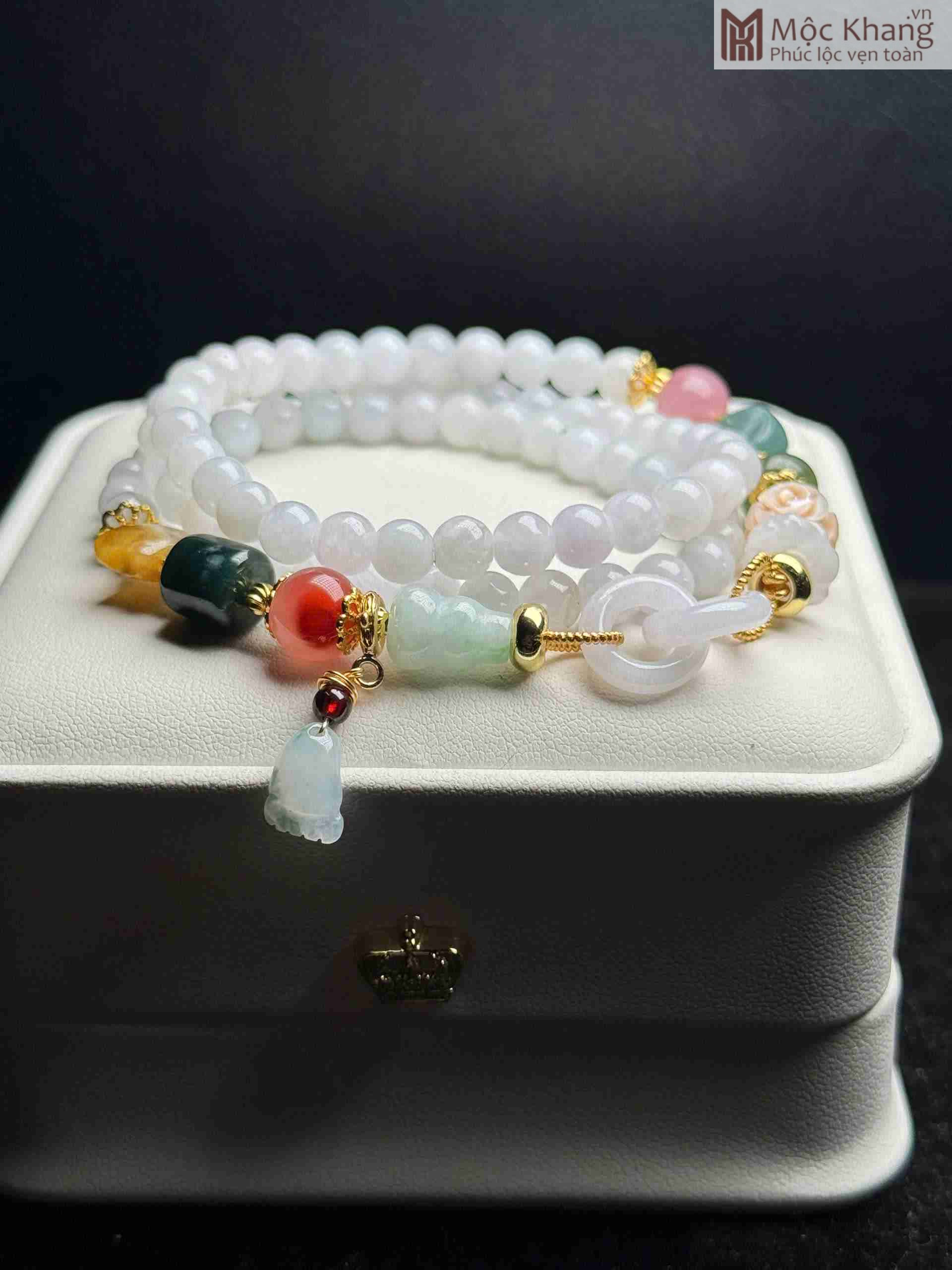 Vòng Tay Ngọc Cẩm Thạch Mix Charm Đường Kính 6 (mm) (1)_1 Vong Tay Ngoc Cam Thach Mix Charm Duong Kinh 6 mm 1 1