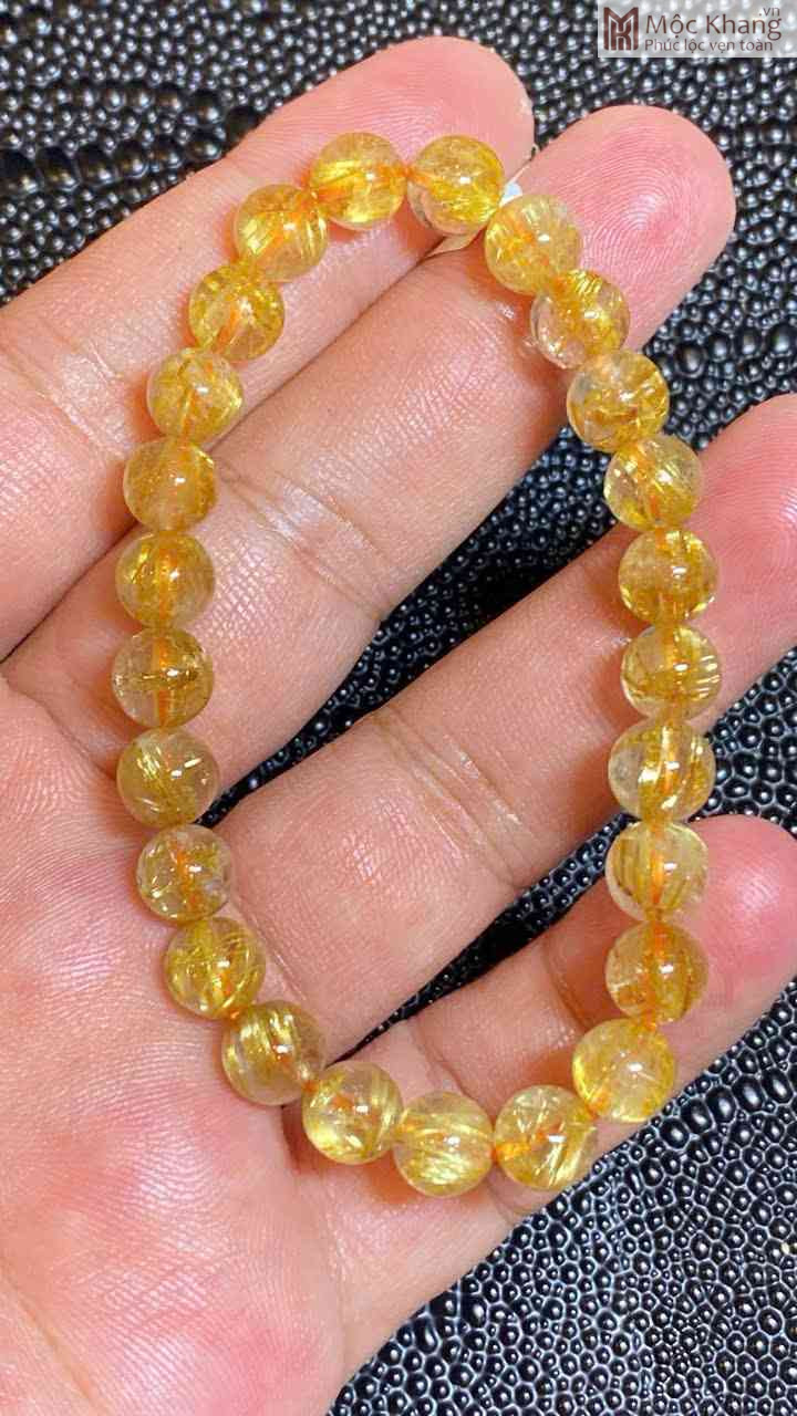 Vòng tay Đá Thạch Anh Tóc Vàng Đường Kính 7.4 (mm) (2)_2 Vong tay Da Thach Anh Toc Vang Duong Kinh 7.4 mm 2 2