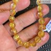 Vong tay Da Thach Anh Toc Vang Duong Kinh 9.2 mm 2 2