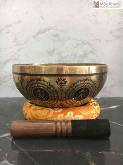 Chuông Xoay Nepal Bằng Đồng