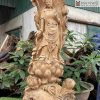 tuong phat quan am go bach xanh cao 88 ngang 30 sau 20cm 5 5 11zon