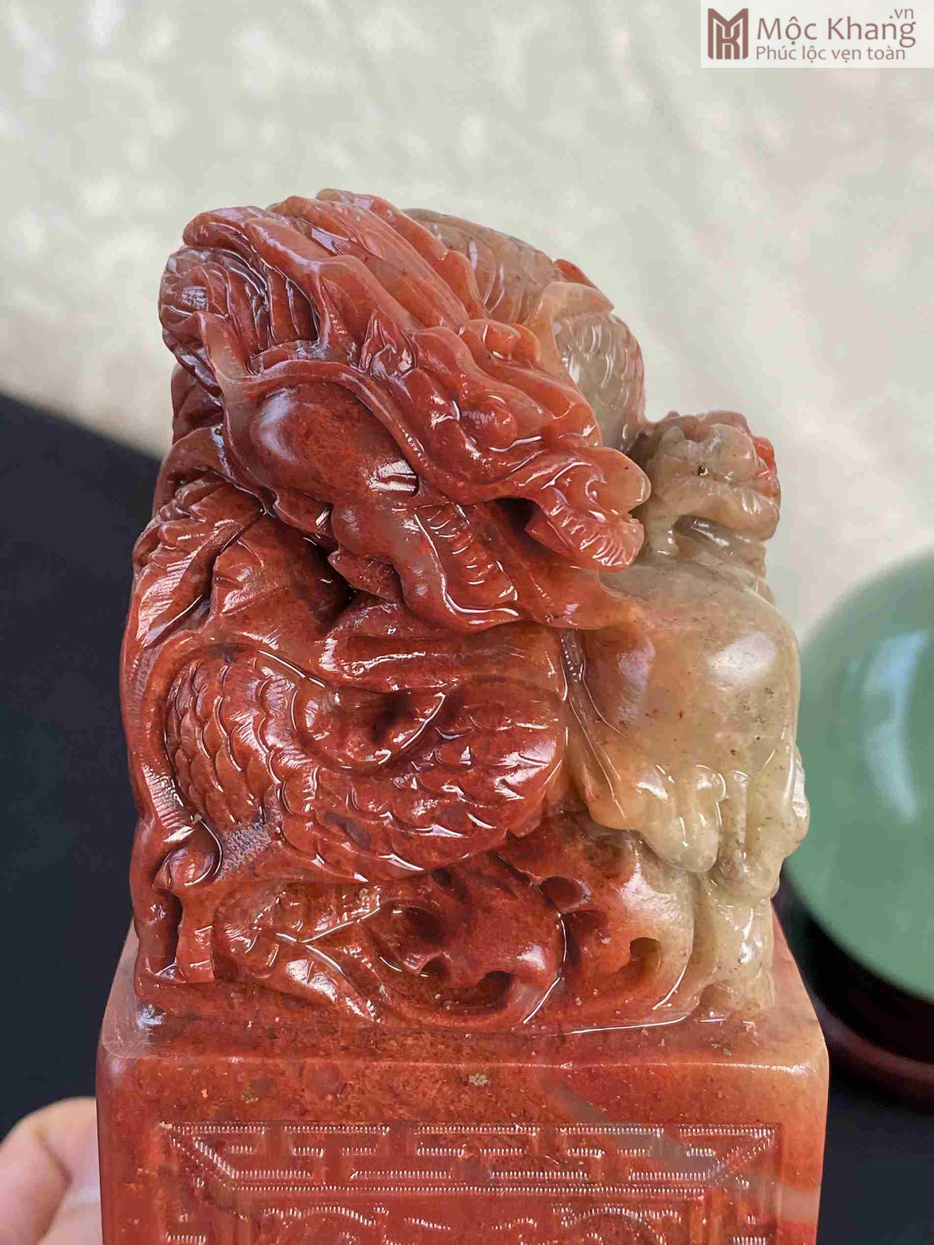 Ấn Rồng Ngọc Thọ Sơn Cao 16 Ngang 6 Sâu 6 (cm) (1)_1